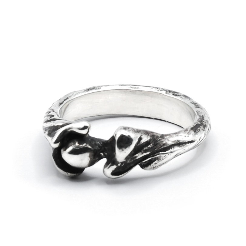 Bone Ring 1 Patinated