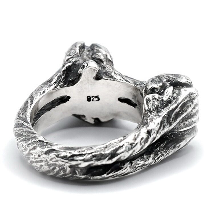 Bone Ring 2 Patinated