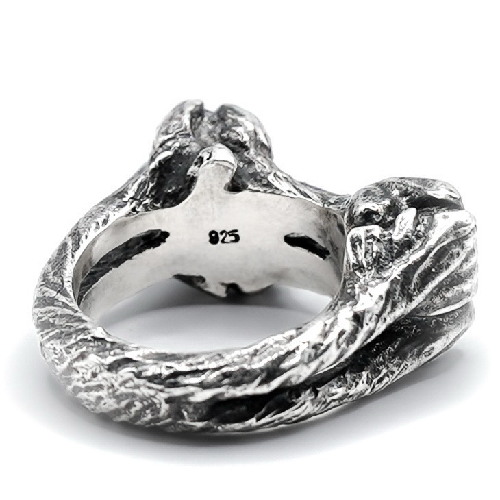 Bone Ring 2 Patinated