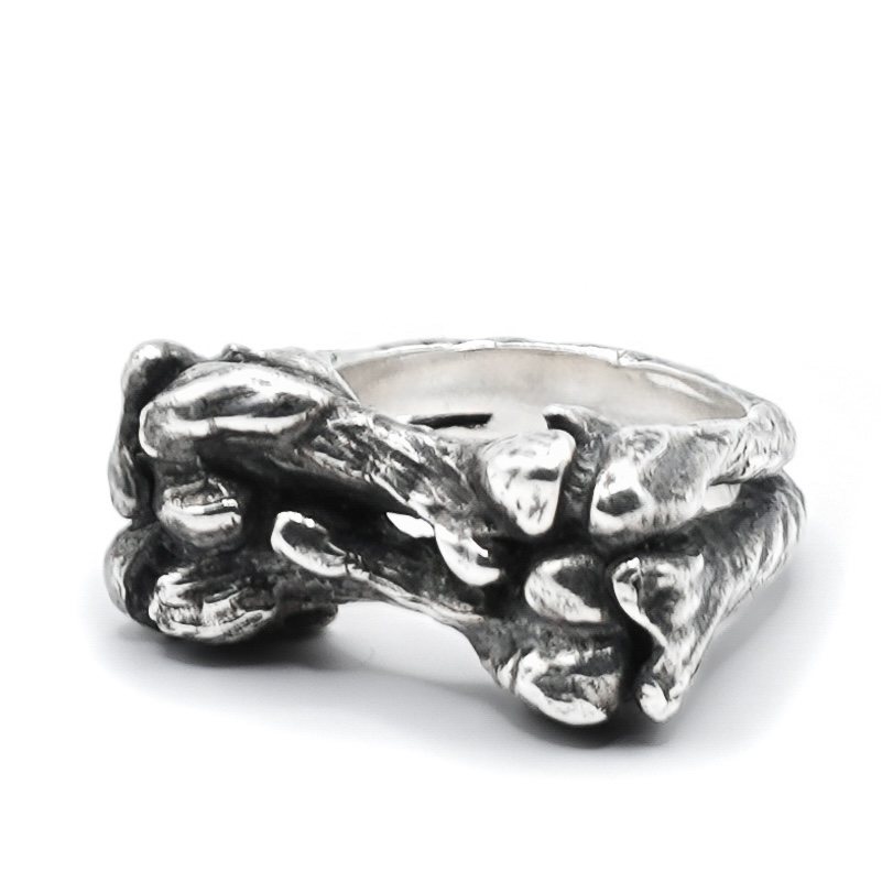 Bone Ring 2 Patinated