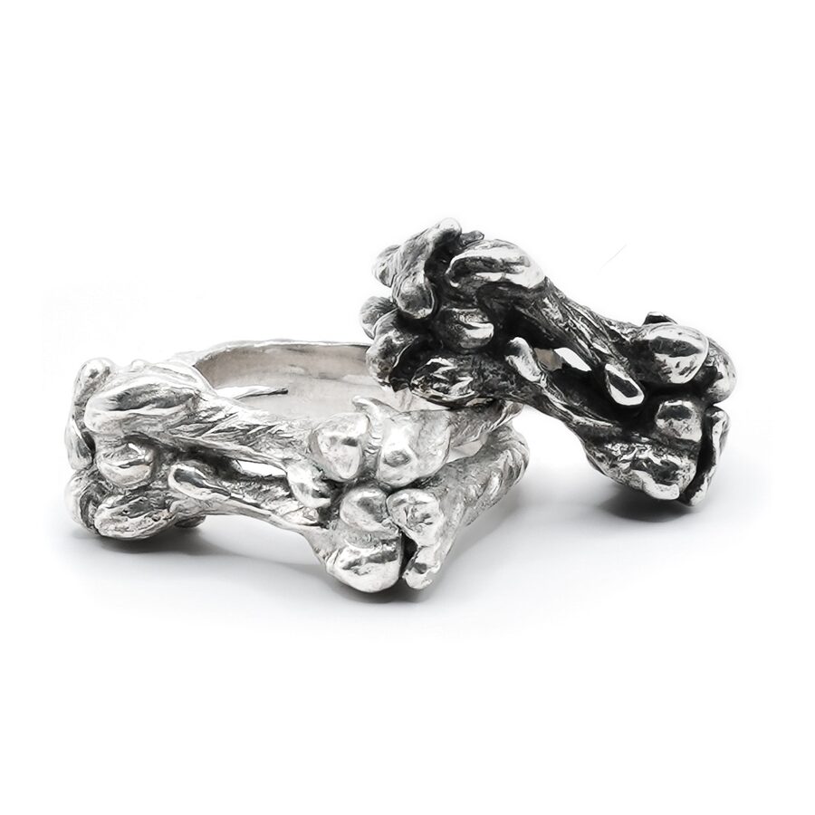 Bone Ring 2 Patinated