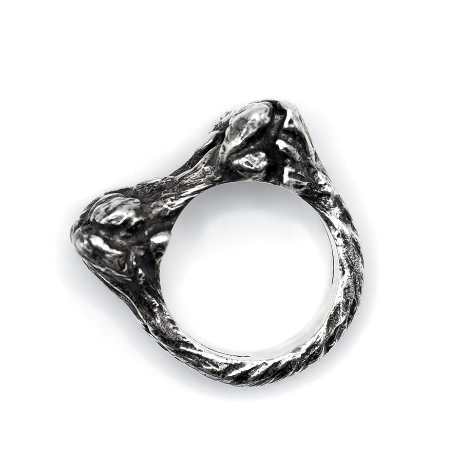 Bone Ring 2 Patinated