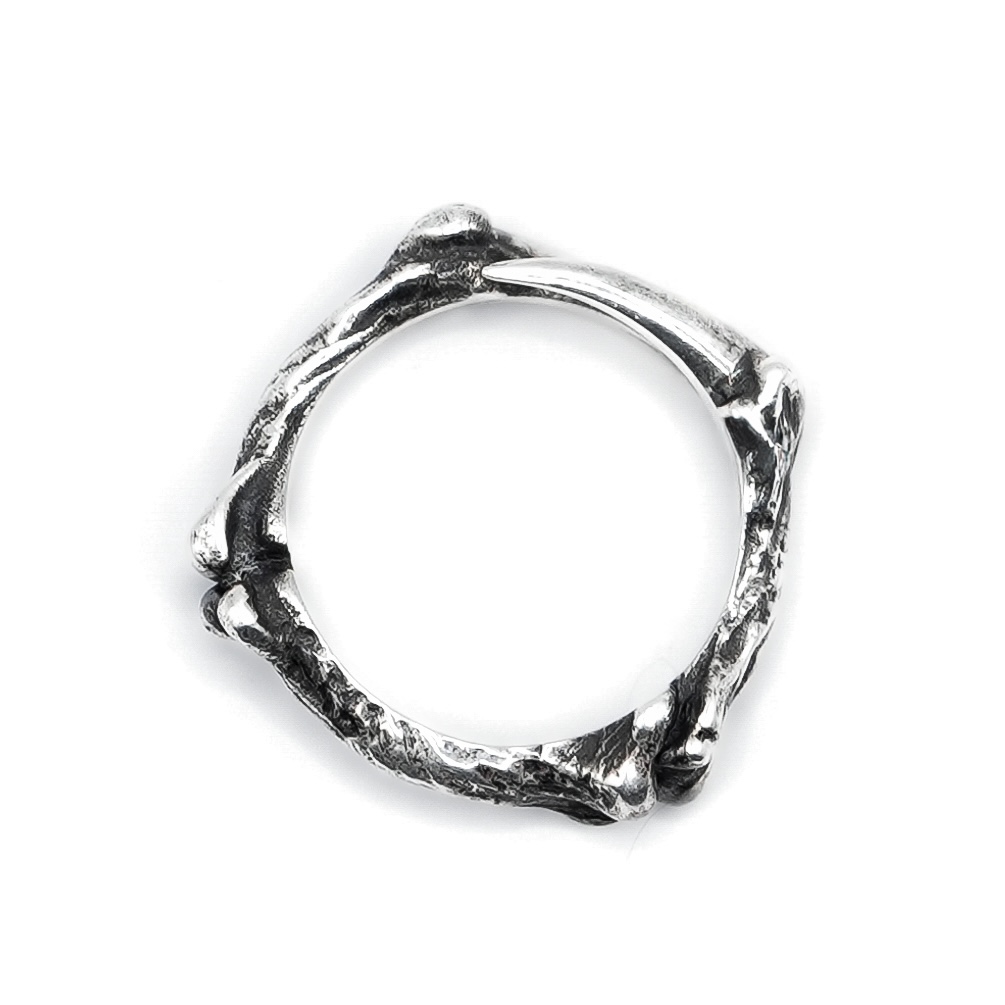 Bone Ring 3 Patinated